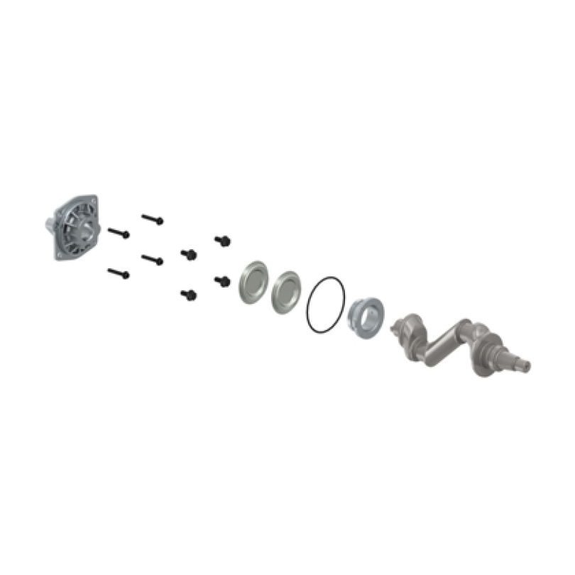 REPARO VIRABREQUIM COMPRESSOR BI CILINDRO (9125109282)