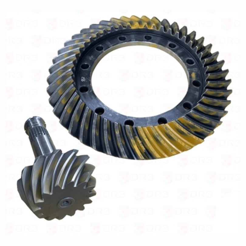 COROA E PINHAO 14X43 EIXO RB662 DENTE INVERTIDO PARA SCANIA EIXO RB662 (1540462)
