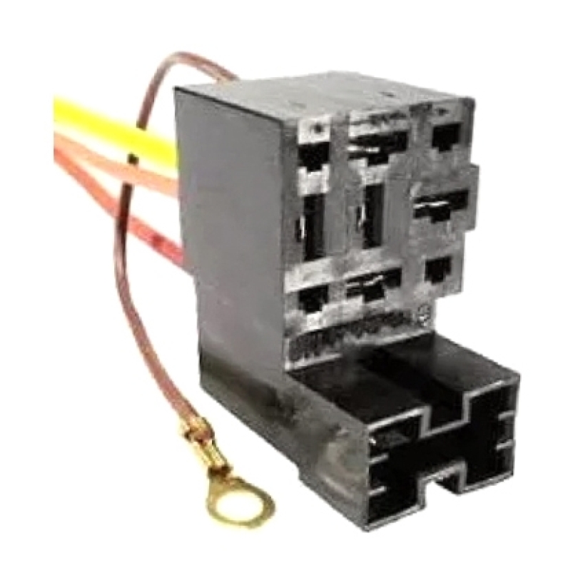 CHICOTE BASE RELE E FUSIVEL FUSIVEL 40A FEMEA 5,2X5,2X6,3MM (ETE7607)