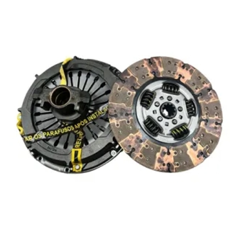 KIT EMBREAGEM 395MM REMAN FORD CAMINHÃO CARGO 1729 EMBREAGEM SINTERIZADO SD TOR