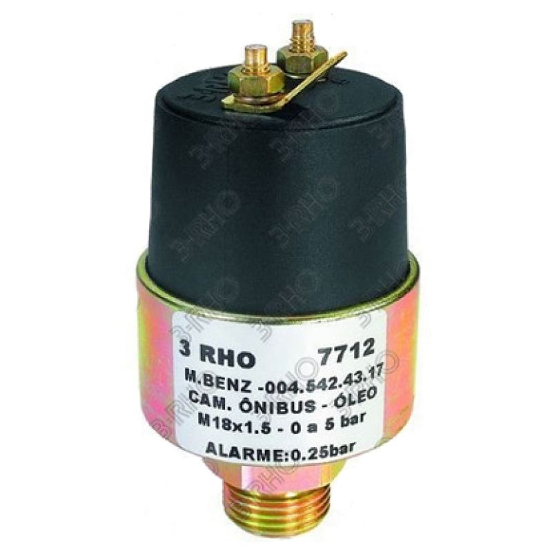SENSOR PRESSAO OLEO MERCEDES CAMINHÕES L1521 LS1938 ( MOTOR OM370 OM457 ) ÔNIB