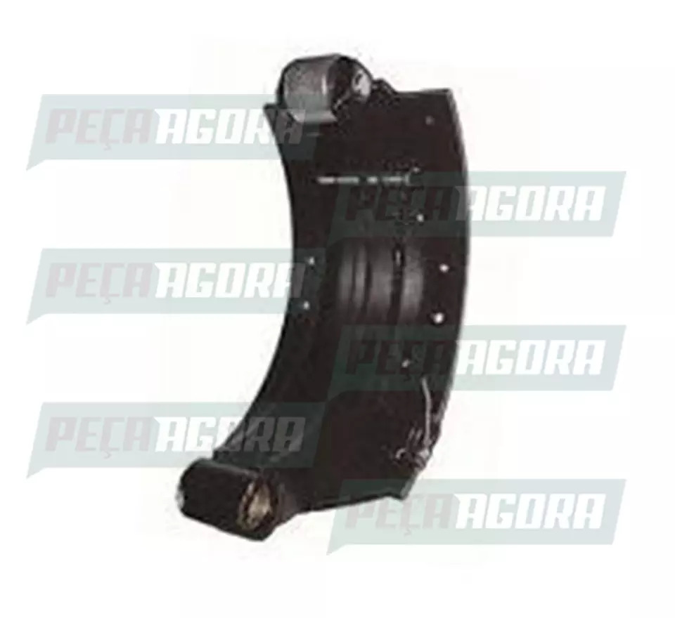 SAPATA FREIO AR DIANTEIRA TRASEIRO SEM ROLETE MB OF1318 LS 1924 1929 1930 1932 1