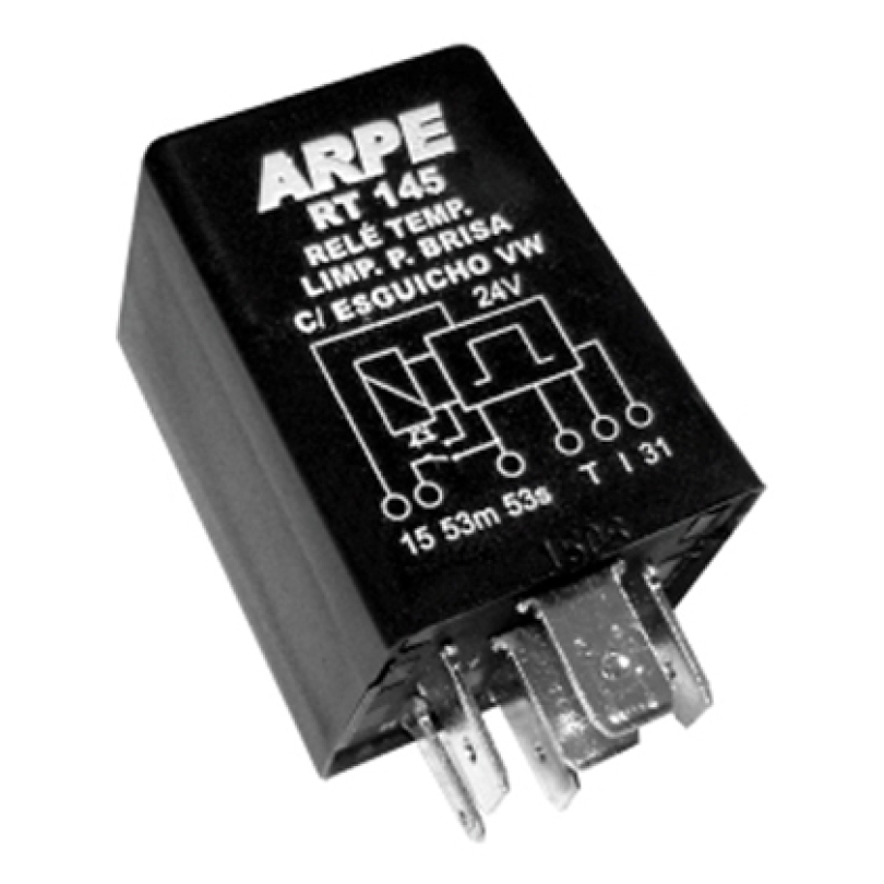 RELE TEMPORIZADOR DO LIMPADOR 24V AGRALE / FORD / MAN RELE TEMP. LIMPADOR PARABR