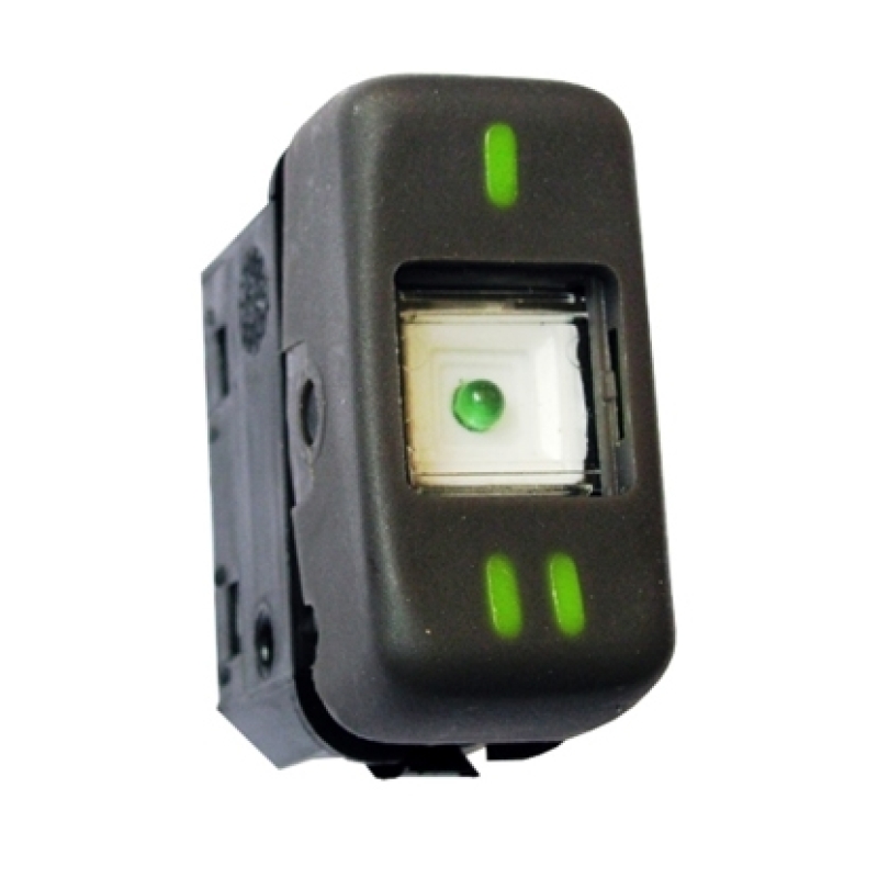 INTERRUPTOR MARROM 12V MBB CAMINHAO E ONIBUS 88/... COR MARROM 12V 2 POSICAO 8 T