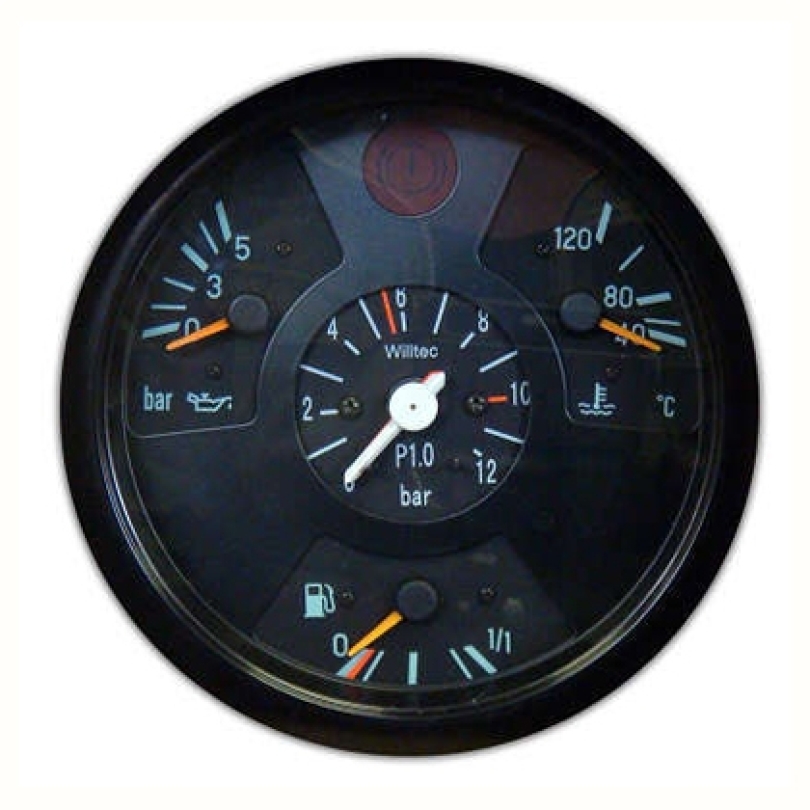 INSTRUMENTO COMBINADO MANOMETRO MBB 24V MERCEDES ONIBUS OF1618 / OF1620 / OHL142