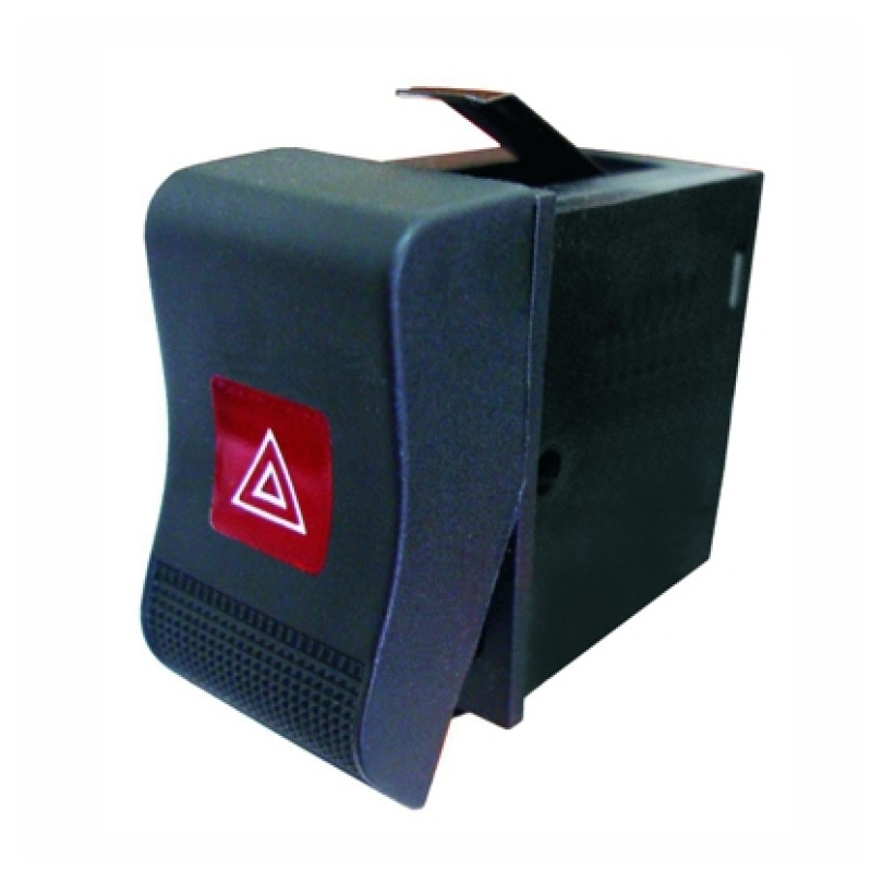 INTERRUPTOR LUZ EMERGENCIA 24V LINHA VW = CAMINHOES 2001/... ONIBUS 2001/... -24
