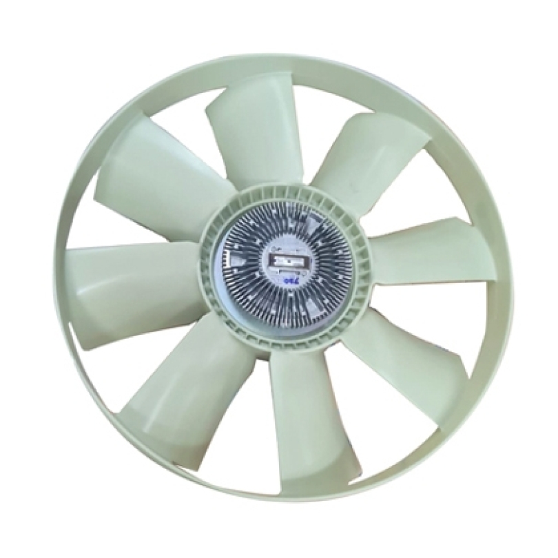 HELICE COM EMBREAGEM VISCOSA COMPLETA MERCEDES CAMINHÃO ATEGO 1728S MOTOR OM926