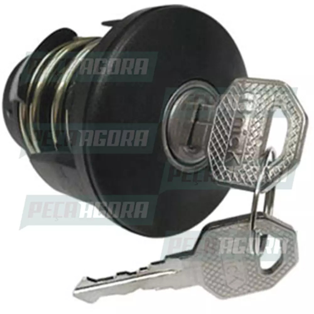 TAMPA COMBUSTIVEL COM CHAVE FIAT UNO GI 95 À 04 (7519099,.-.)