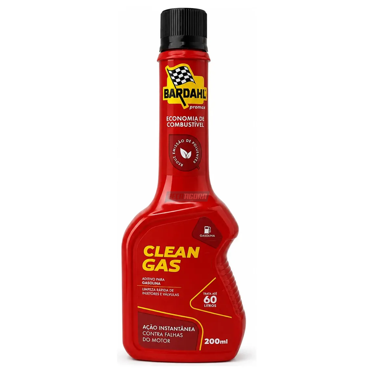 ADITIVO COMBUSTIVEL GASOLINA BARDAHL CLEAN GAS 200ML (31256)