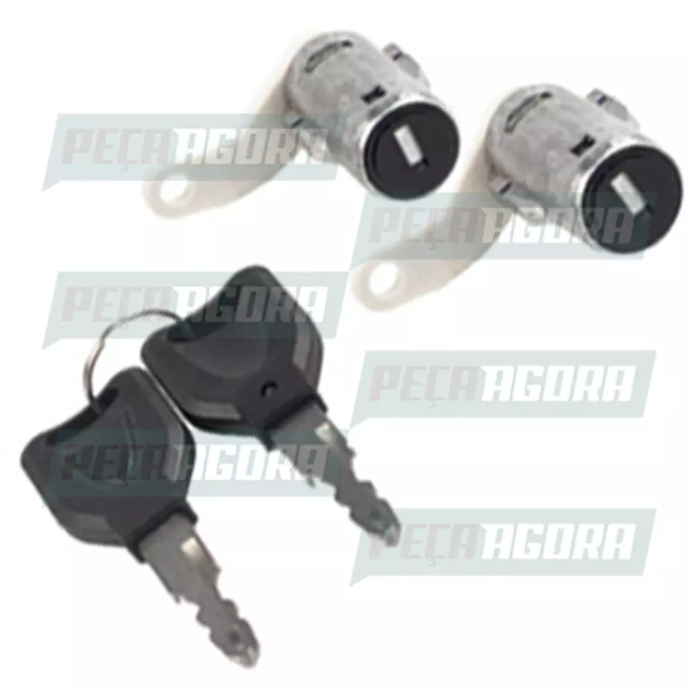 PAR CILINDROS PORTAS DIANTEIRAS DIREITA ESQUERDA VOLVO VM (71852)