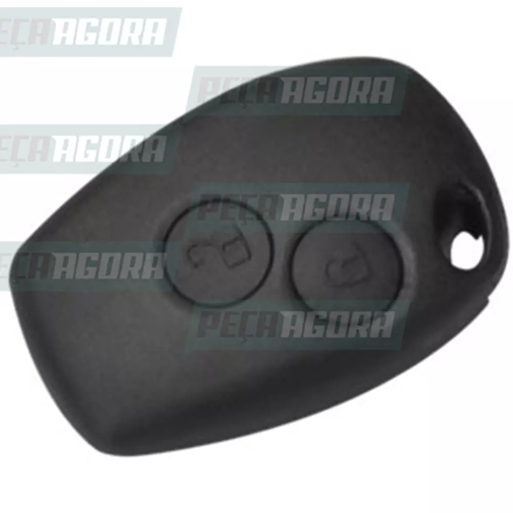 CAPA TELECOMANDO RENAULT LOGAN G1 SANDERO G1 2 BOTÕES  (11813)