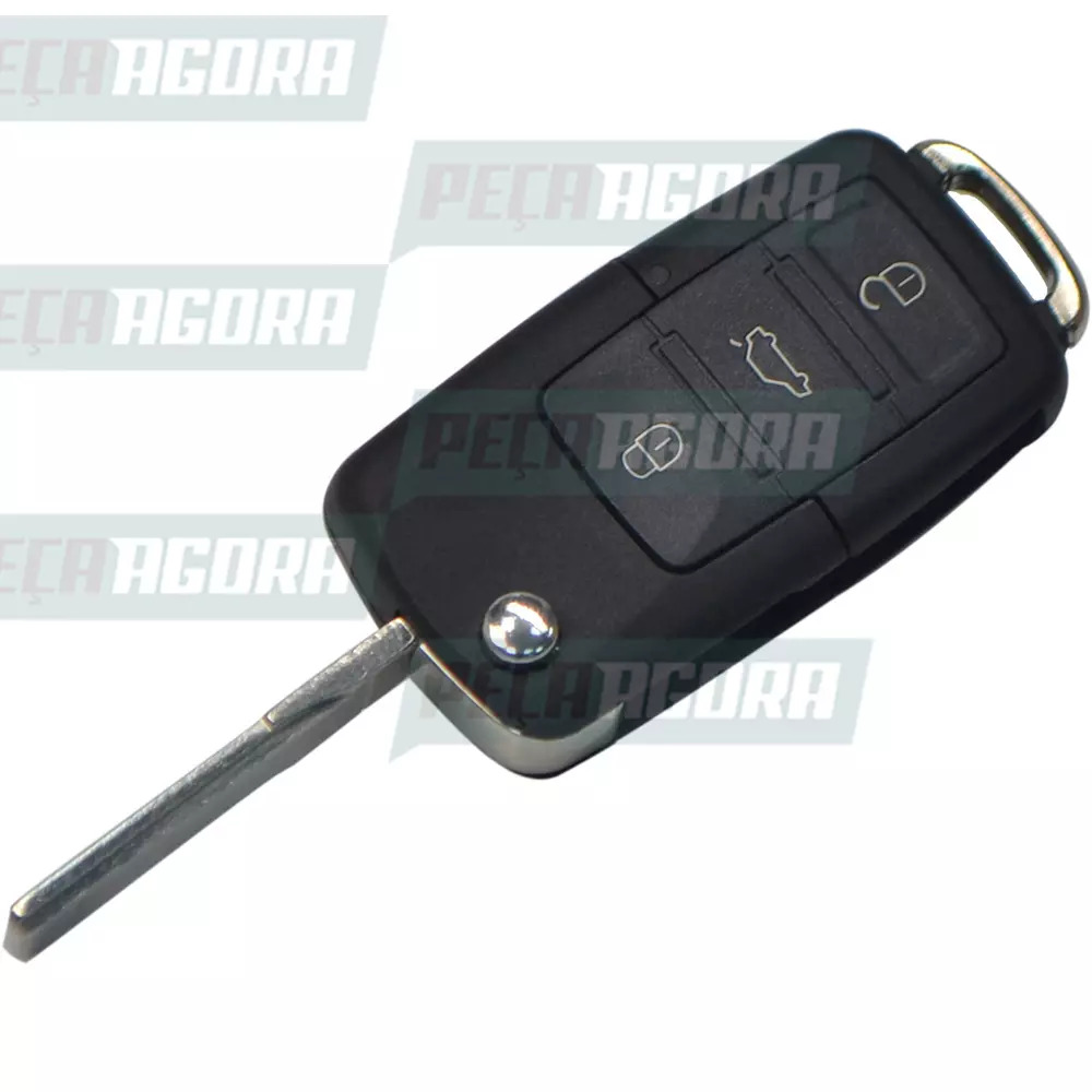 CHAVE CANIVETE GOL POLO FOX GOLF BORA JETTA PASSAT NEW BEETLE TIGUAN (21909)