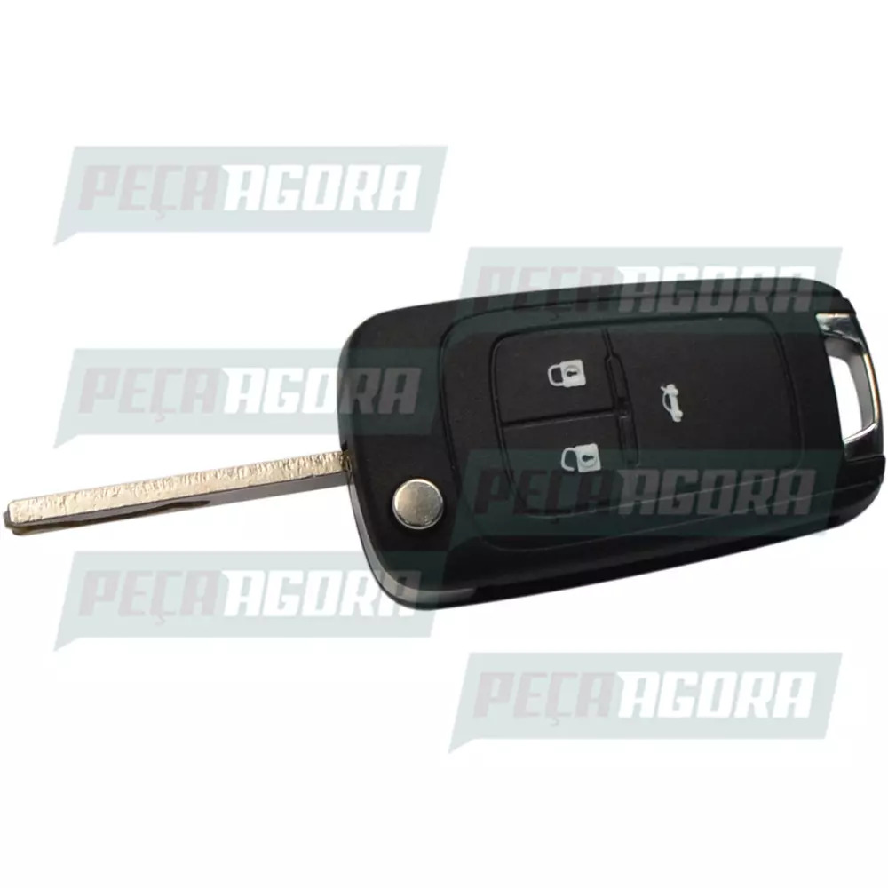 CHAVE CANIVETE GM CRUZE ONIX PRISMA S-10 SONIC 3 BOTÕES (42045)