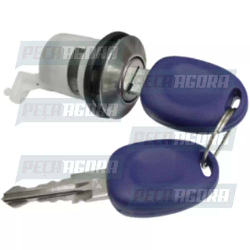 CILINDRO PORTA DIANTEIRA DIREITA FIAT UNO G1 04 À 13 C CHAVE (51736493)