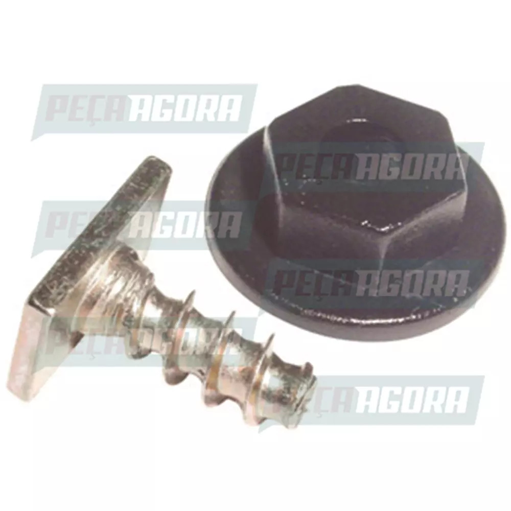 KIT MOLDURA PARA-LAMA COM PARAFUSO E PORCA GM CORSA VECTRA (90377951)
