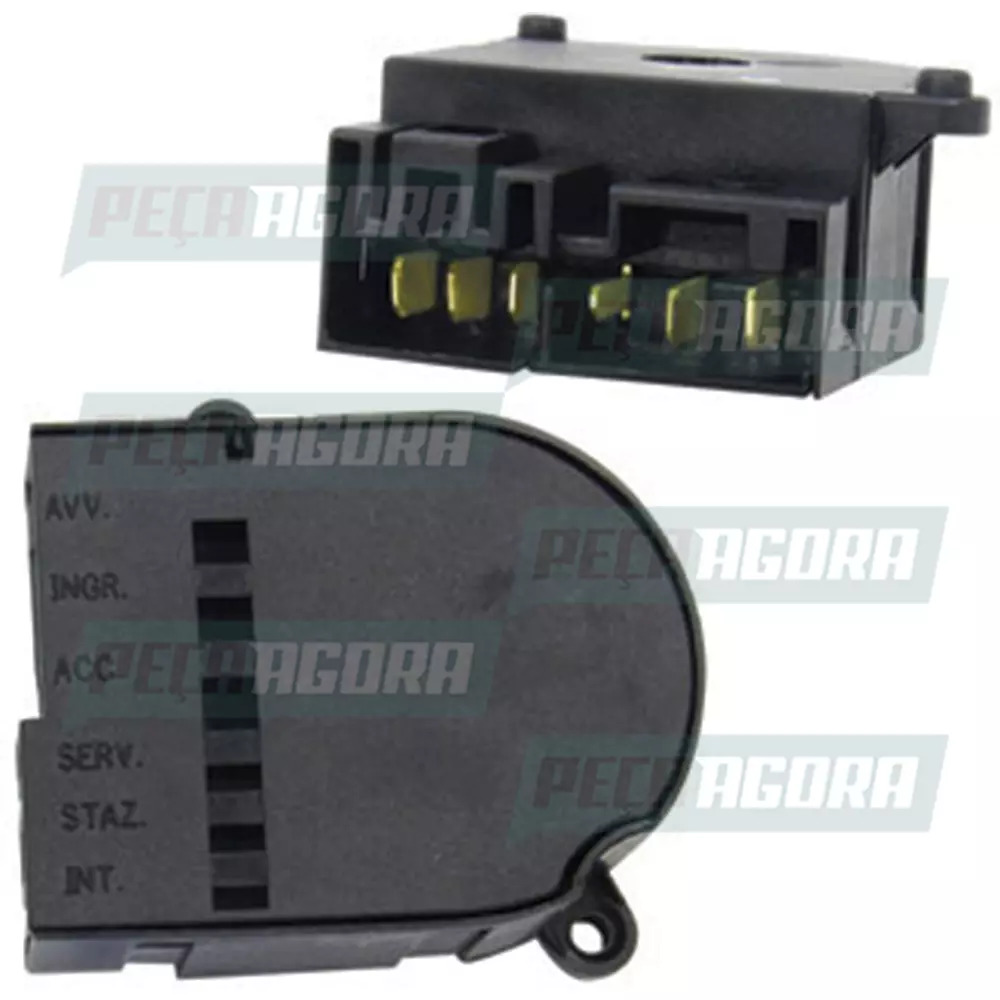 COMUTADOR ELETRICO DE IGNICAO E PARTIDA FIAT TIPO 93 À 97 (5888988)