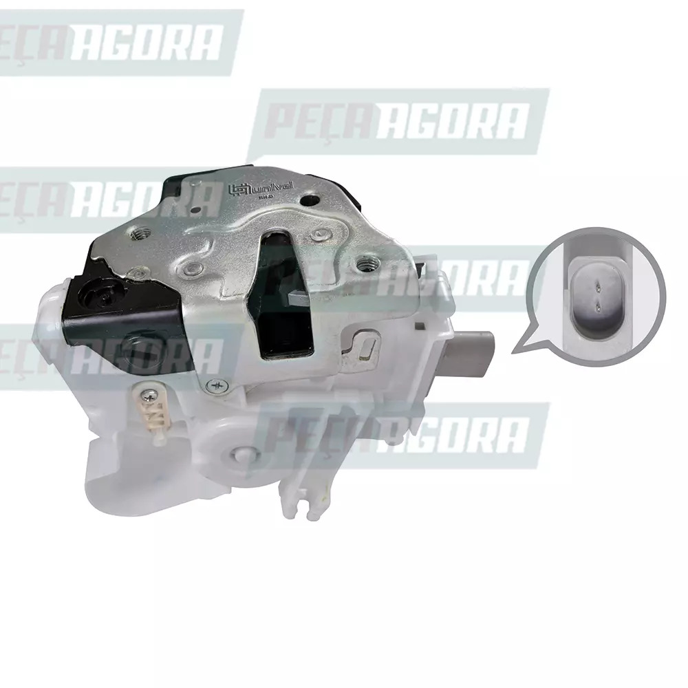 FECHADURA TRASEIRA DIREITA ELETRICA GOL G5 G6 VOYAGE G5 (5U4839016F,.-.)