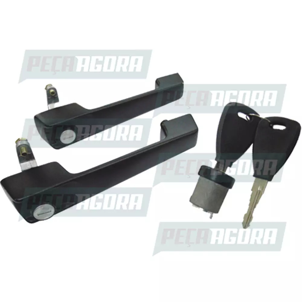 CONJUNTO MACANETAS CILINDROS PORTAS IGNICAO MERCEDES 1113 (A3318937103)