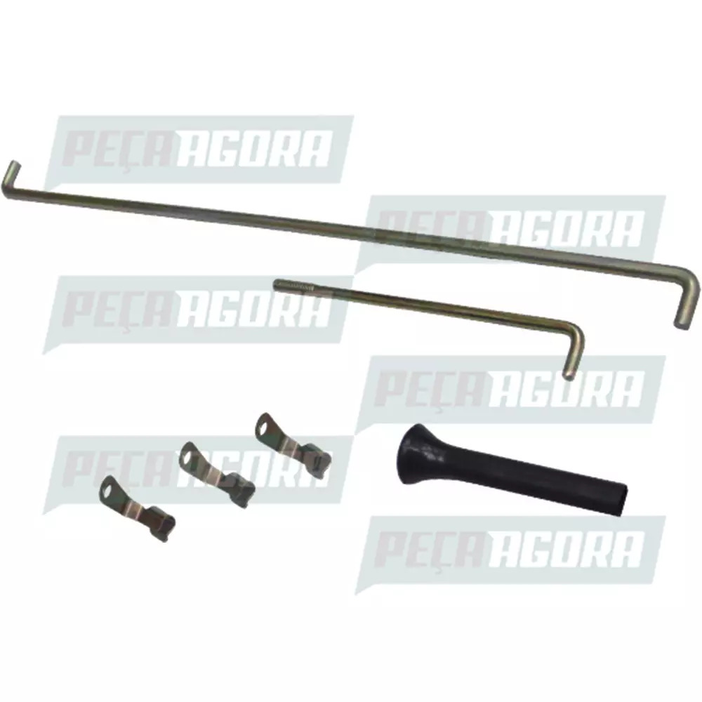 CONJUNTO VARETAS TRAVAS PINO FECHADURA MERCEDES 1113 DIANT  (3447230169.-.)