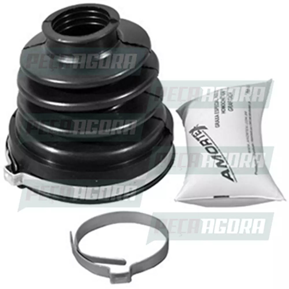 KIT COIFA HOMOCINETICA CÂMBIO PEUGEOT 206 SEM ROLAMENTO (321498)