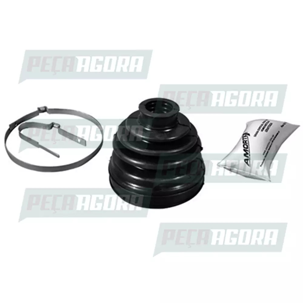 KIT COIFA HOMOCINETICA CÂMBIO TOYOTA HILUX G2 SEM ROLAMENTO (35022)