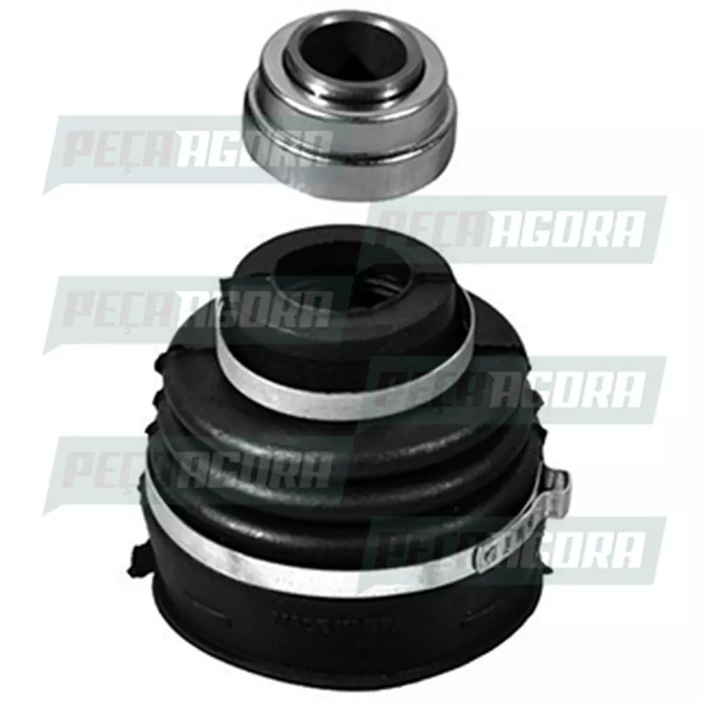 KIT COIFA HOMOCINETICA CÂMBIO UNO FIORINO TIPO C ROLAMENTO (35046)