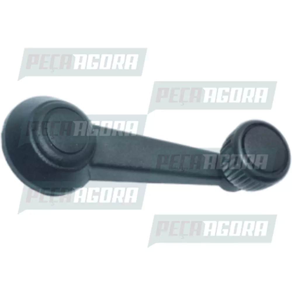 MANIVELA VIDRO PORTAS DIANTEIRAS DIR ESQ LINHA VOLKSWAGEN  (113837581606)