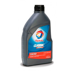 CAIXA DE 24 UNIDADES DE 1 LITRO DE OLEO DE MOTOR SEMI SINTETICO TOTAL CLASSIC 5W