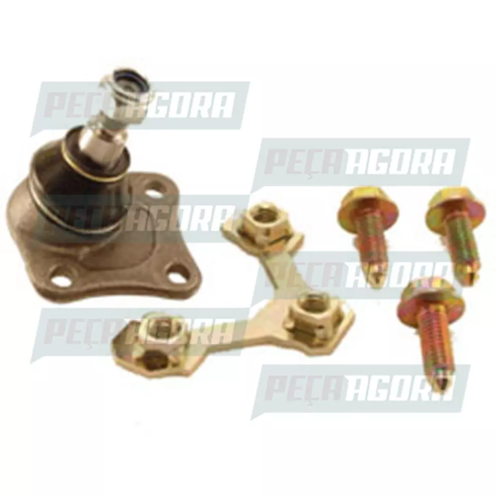 PIVO SUSPENSAO DIANTEIRA DIREITA AUDI A3 VW BORA GOLF JETTA (1J0407366D)