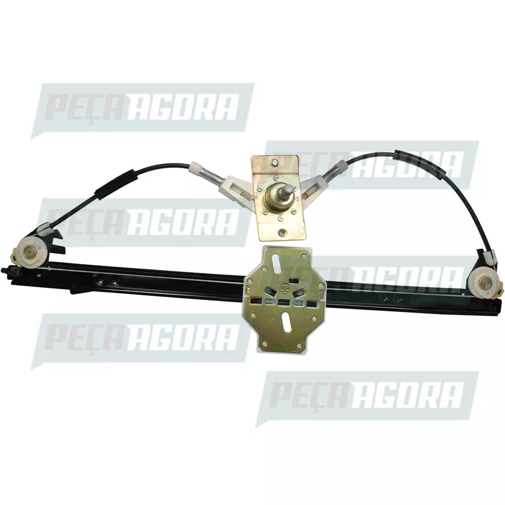 MAQUINA VIDRO MECÂNICA FIAT UNO DIANT LD C PLACA ARRASTADORA (50003666)