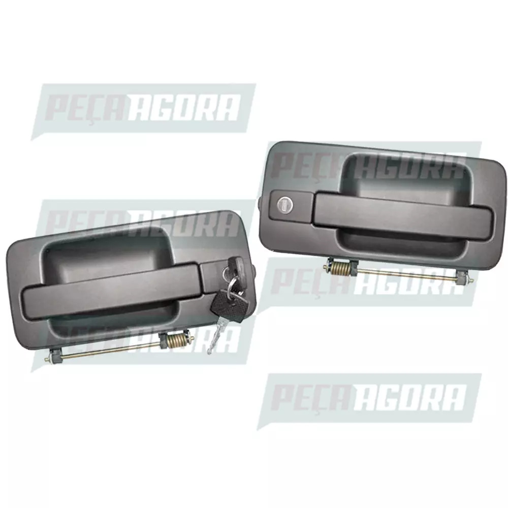 PAR MACANETAS PORTAS DIANTEIRAS MERCEDES BENZ ACTROS AXOR (50698)