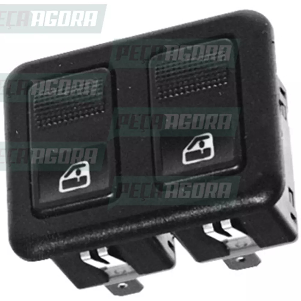 TECLA VIDRO DUPLA VW GOL PARATI SAVEIRO SANTANA QUANTUM (325959851805)