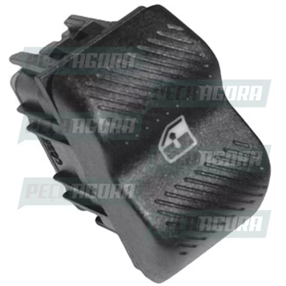 TECLA VIDRO SIMPLES LED VERDE VOLKSWAGEN GOL G2 97 À 01 (377959855)