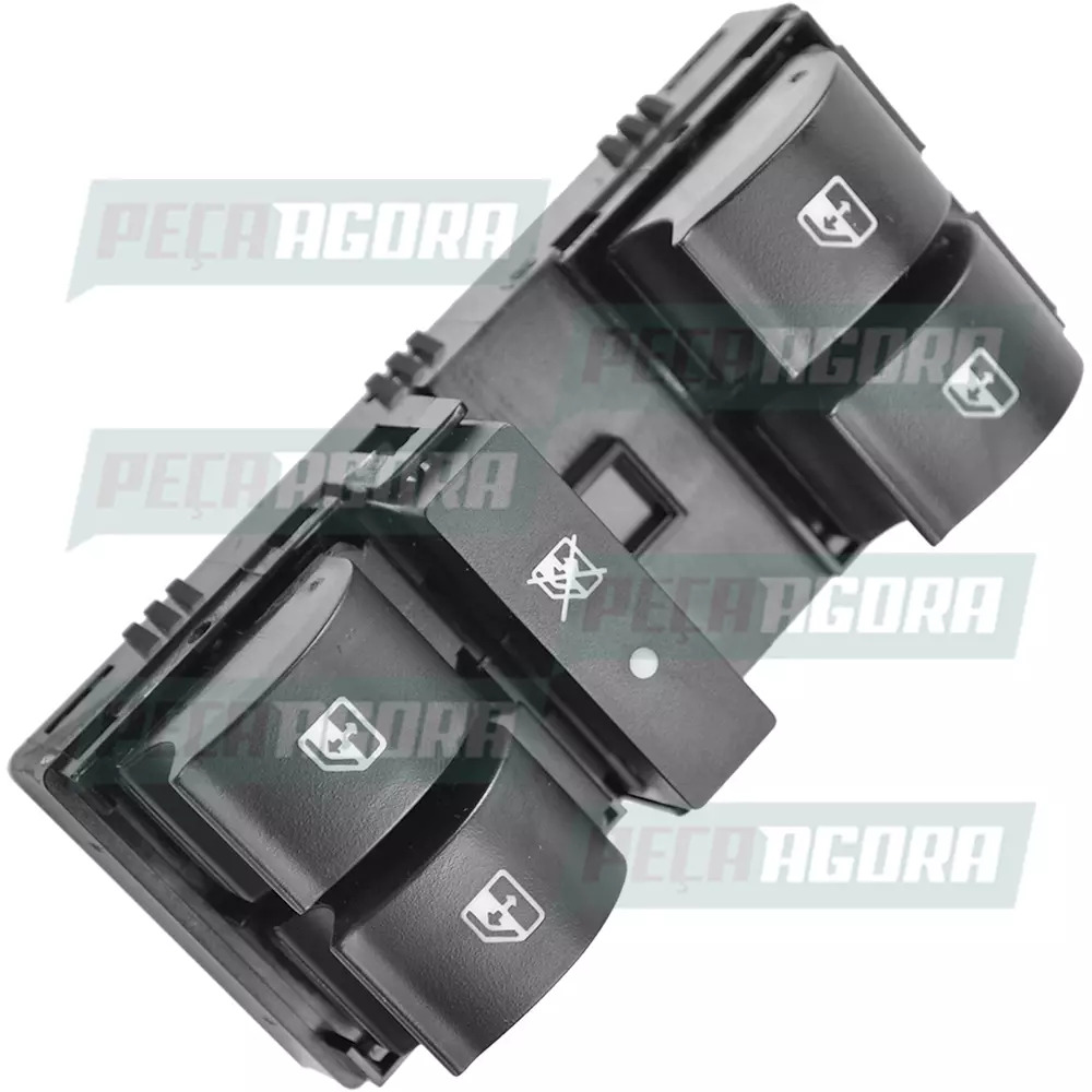 TECLA VIDRO QUADRUPLA ESQUERDA PALIO SIENA IDEA LINEA PUNTO (735362697)