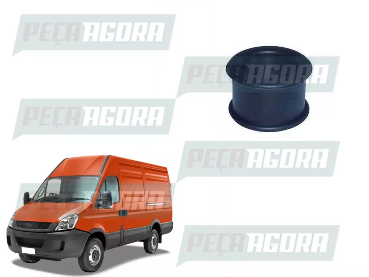 CAIXA 2 BUCHA BARRA ESTABILIZADORA DIANTEIRA PARA IVECO DAILY KIT COM 2 UNIDADES
