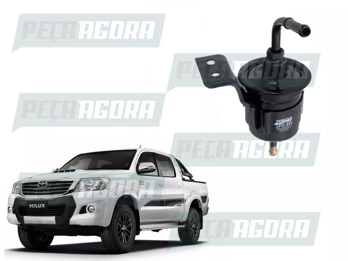 FILTRO COMBUSTIVEL BLINDADO WEGA HILUX TURBO DIESEL APOS 2012 (JFC283)