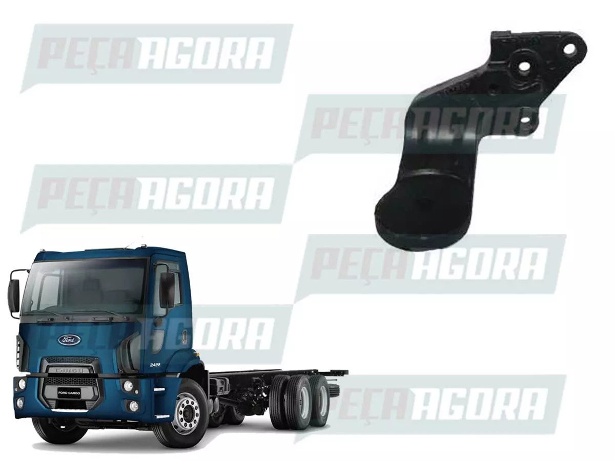 SUPORTE DIANTEIRO LD FIXACAO MOTOR ISB6 FORD NOVO CARGO 1722 1723 1729 2422 2423