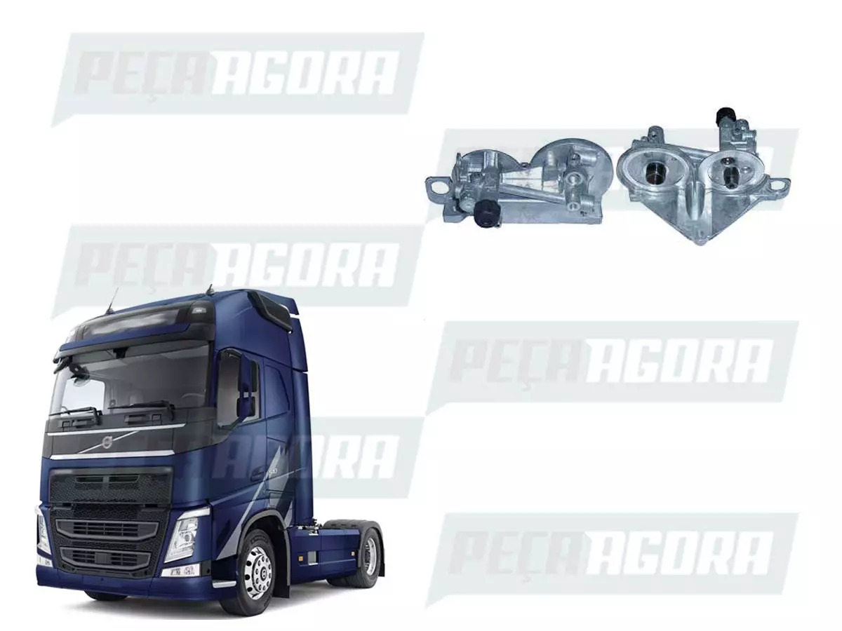 CABECOTE FILTRO COMBUSTIVEL SEM SENSOR VOLVO FH FM FMX NH CE (20783917)