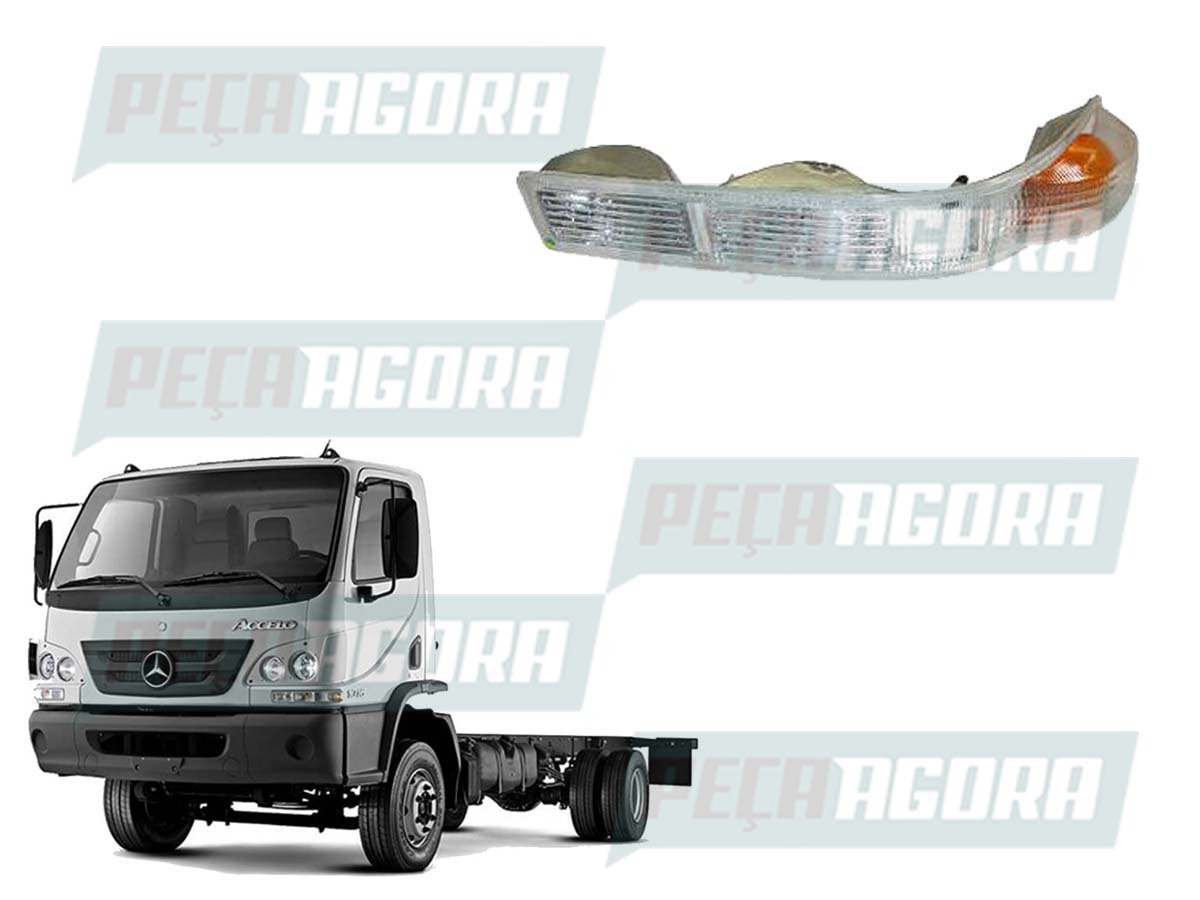LANTERNA SETA PISCA ESQUERDO MB  ACCELO SEM SOQUETE MERCEDES BENZ (9798200121-97