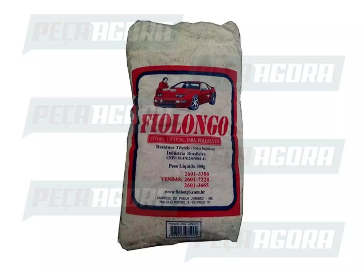 ESTOPA BRANCA EXTRA PURA 500GR  (ESTOP500)