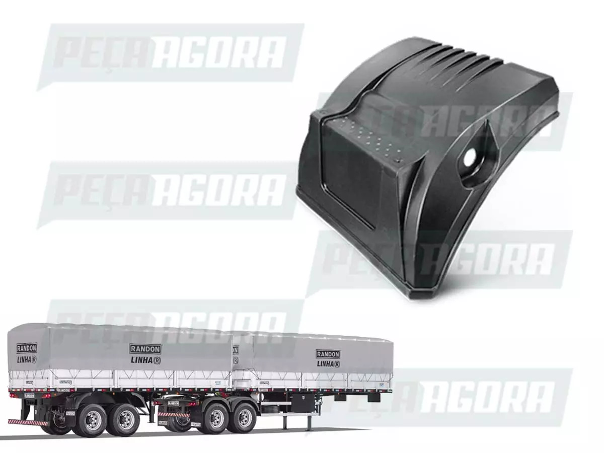 MEIO PARALAMA CARRETA RANDON 2008...TRAS DIR DIANT ESQ PLASTICO (208009068-4301)