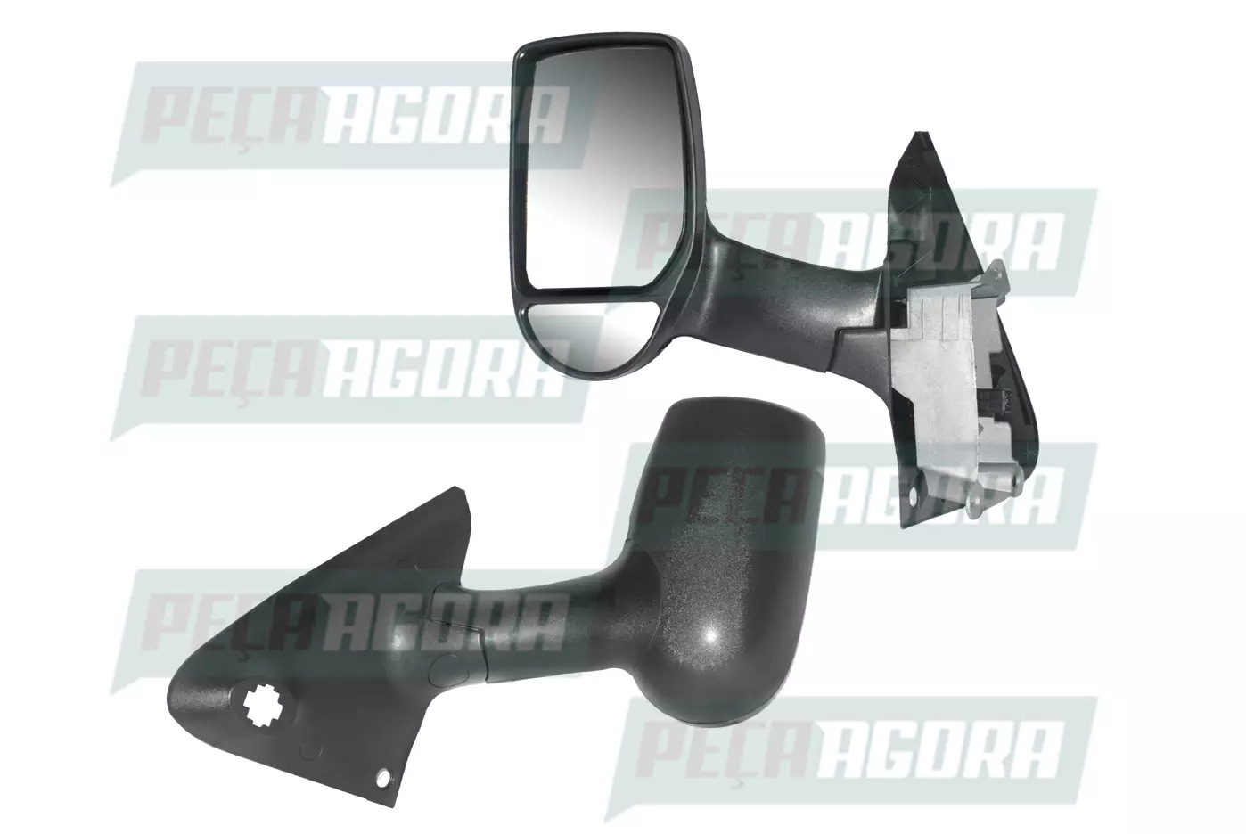 ESPELHO RETROVISOR FORD TRANSIT VAN FURGAO 2010 A 2013 ESQUERDO ELETRICO (6C1617