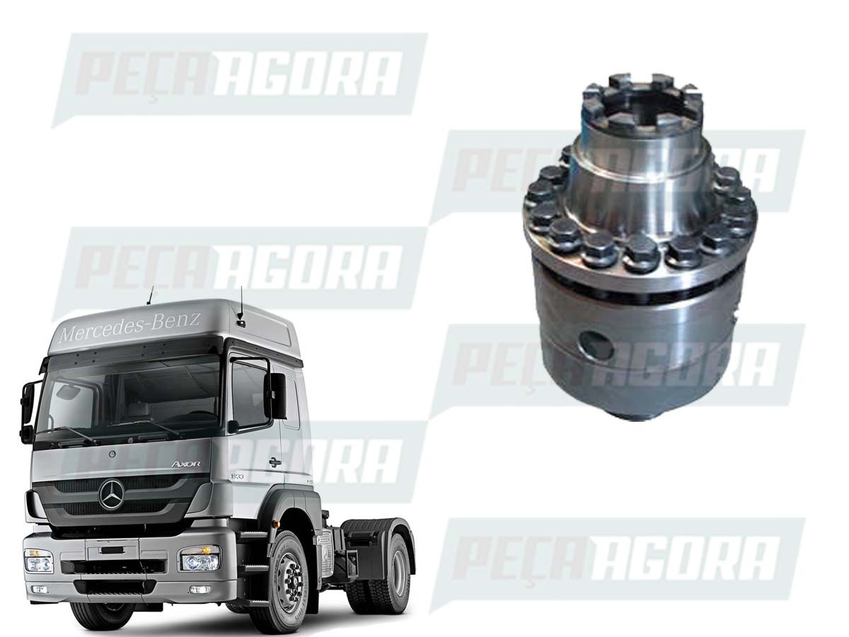 CAIXA SATELITE BLOQUEIO COMPLETA HD7 MB MERCEDES AXOR 2640 2644 2646 2831 3340 3