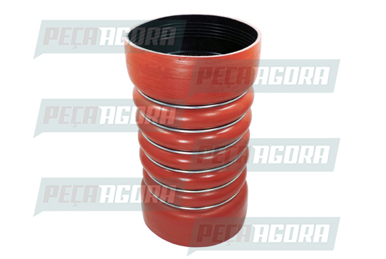 MANGUEIRA INTERCOOLER VERMELHA MB ACTROS O500 6 ANEIS MERCEDES BENZ (0030940882-