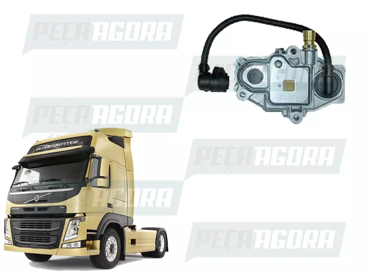 VALVULA SOLENOIDE CAIXA ORIGINAL VOLVO FH FM VM B111R B12B B13 B12R B9R B12M  (2