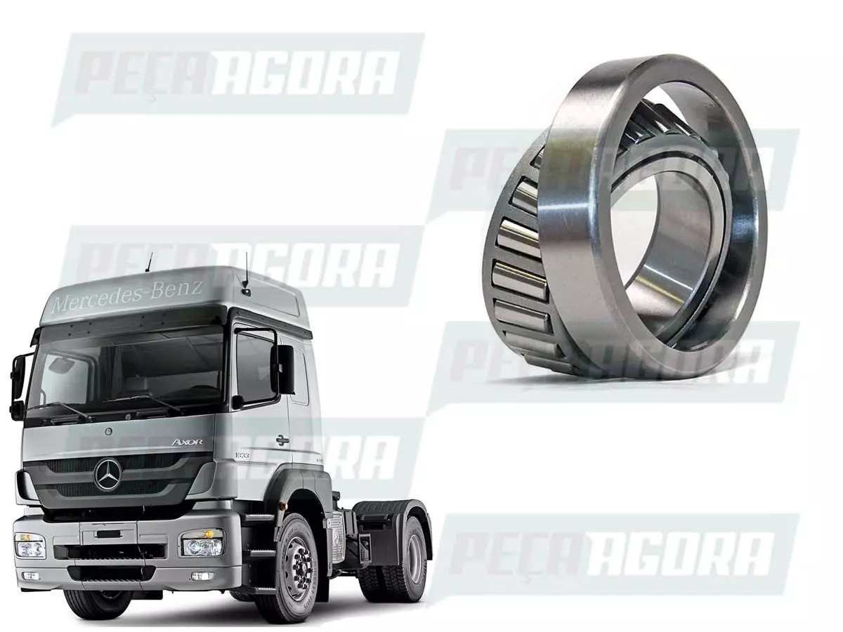 ROLAMENTO CUBO RODA MB   ATEGO AXOR (0039815205)