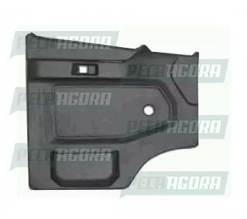 FORRO PORTA 1418 CARA CHATA ESQ CINZA (FIBRA) (102532)