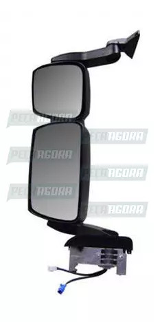ESPELHO PARA IVECO STRALIS ESQ C/AUX/AQUEC/ELETRICO 07. (298748)