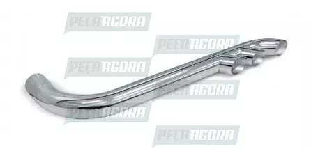 TUBO ESCAPE CROM. CURVO 3 SAIDAS 4.1/2POL 1.590MM (396138)