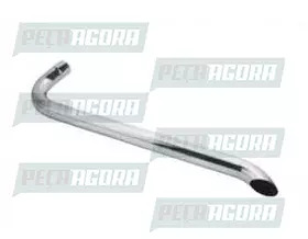 TUBO LATERAL ESCAPE CROMADO 5 POL 2.000MM (396035)